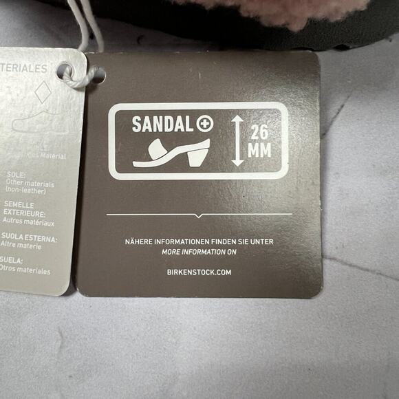 NEW Birkenstock Papillio Arizona Big Buckle Shearling Teddy Sandals SIZE 38 US 7 - Picture 11 of 12